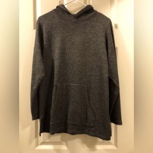 Victoria Jones thick hooded sweater